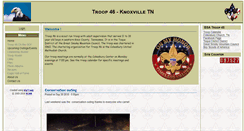 Desktop Screenshot of bsa-troop46.org